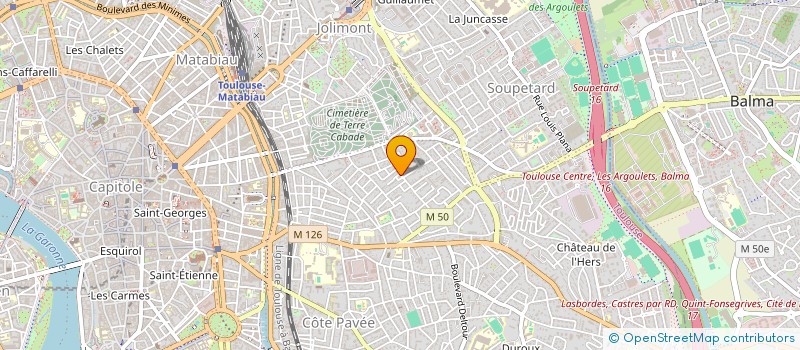 localisation de l'entreprise MONSIEUR CHRISTIAN FAGES à TOULOUSE