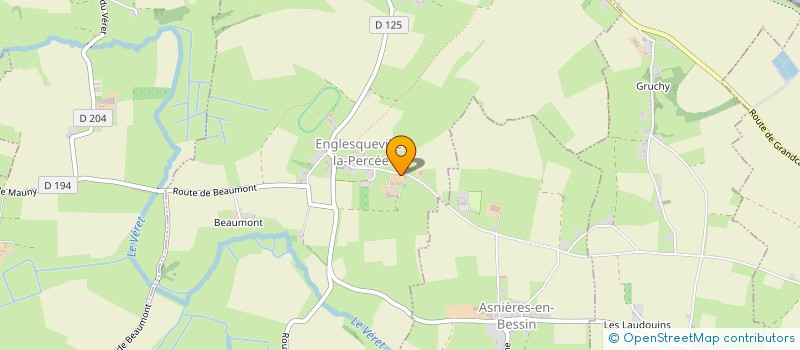 localisation de l'entreprise MONSIEUR CHRISTIAN FALET  ENGLESQUEVILLE-LA-PERCEE