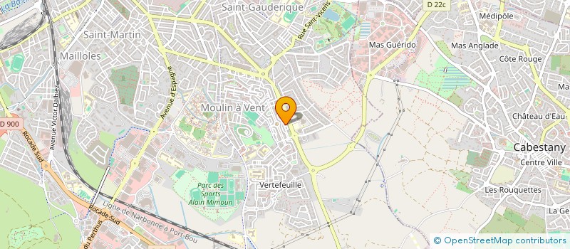 localisation de l'entreprise MONSIEUR CHRISTIAN FALIEU  PERPIGNAN