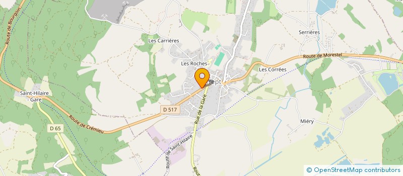 localisation de l'entreprise MONSIEUR CHRISTIAN FALQUE à ANNOISIN-CHATELANS