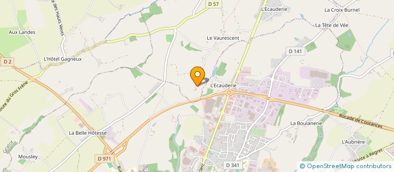 localisation de l'entreprise MONSIEUR CHRISTIAN FAUCHON  MONTHUCHON