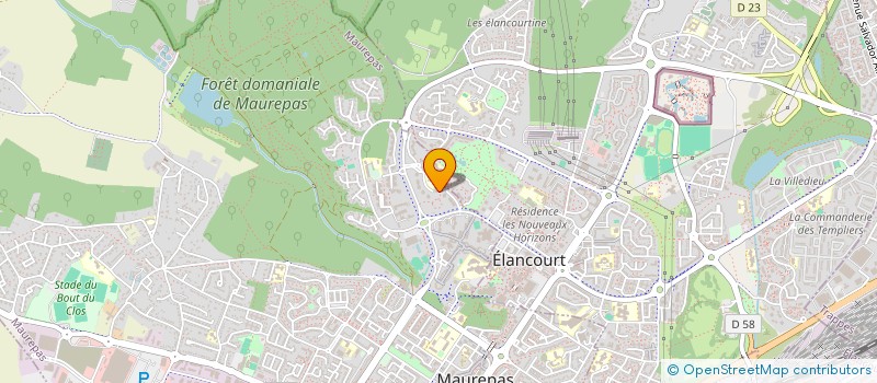 localisation de l'entreprise MONSIEUR CHRISTIAN FAUVEAU à MAUREPAS