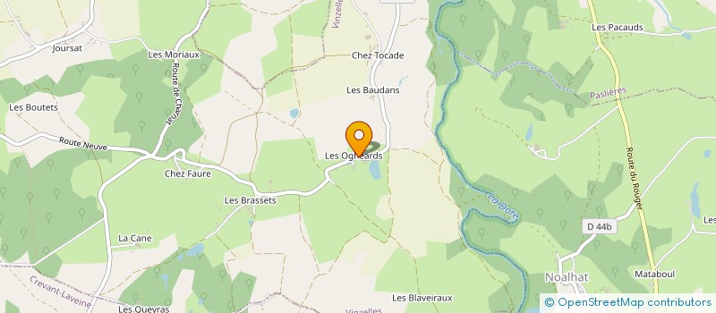 localisation de l'entreprise MONSIEUR CHRISTIAN FAVIER à VINZELLES