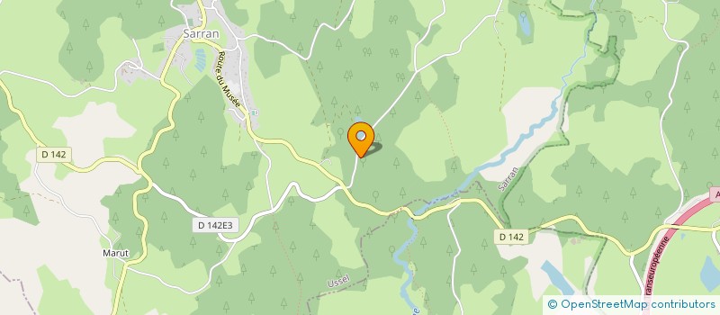 localisation de l'entreprise MONSIEUR CHRISTIAN FAYAT  SARRAN