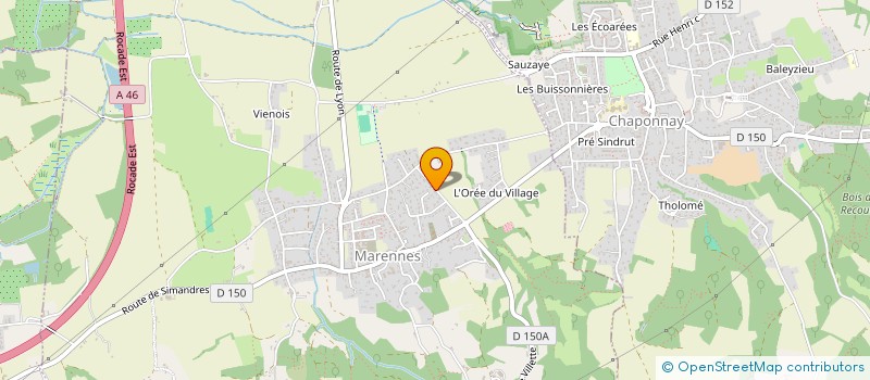 localisation de l'entreprise MONSIEUR CHRISTIAN FAYNEL  MARENNES