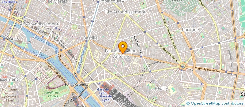 localisation de l'entreprise MONSIEUR CHRISTIAN FEKETE  PARIS 11