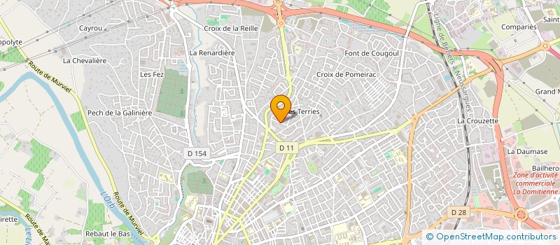 localisation de l'entreprise MONSIEUR CHRISTIAN FEMENIAS à BEZIERS