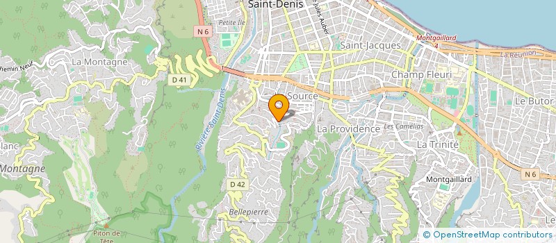 localisation de l'entreprise MONSIEUR CHRISTIAN FERBER à SAINT-DENIS