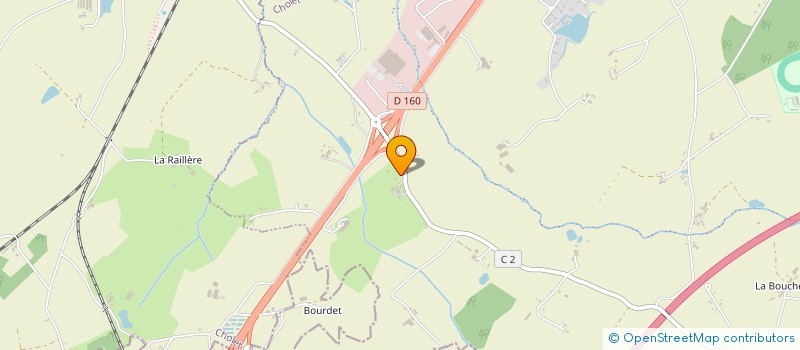 localisation de l'entreprise MONSIEUR CHRISTIAN FERCHAUD à CHOLET