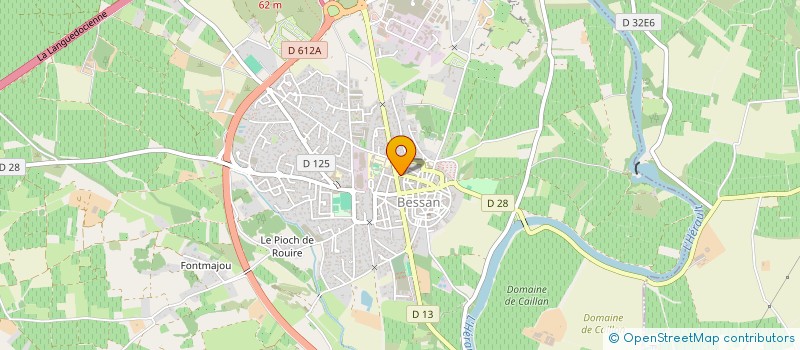 localisation de l'entreprise MONSIEUR CHRISTIAN FERNANDEZ à BESSAN