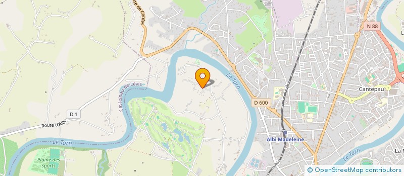 localisation de l'entreprise MONSIEUR CHRISTIAN FERRARI  ALBI