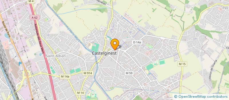 localisation de l'entreprise MONSIEUR CHRISTIAN FERREIRA  LONGAGES