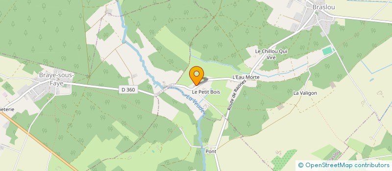 localisation de l'entreprise MONSIEUR CHRISTIAN FERREIRA DA SILVA  BRAYE-SOUS-FAYE