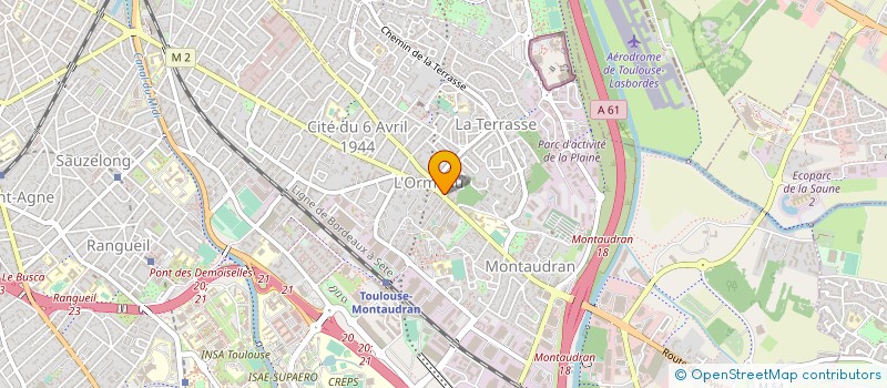 localisation de l'entreprise MONSIEUR CHRISTIAN FERRIOL  TOULOUSE