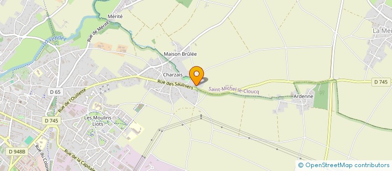 localisation de l'entreprise MONSIEUR CHRISTIAN FERRU à L'ORBRIE