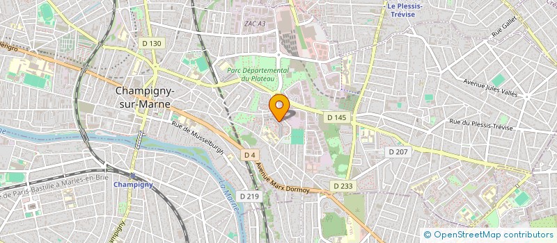 localisation de l'entreprise MONSIEUR CHRISTIAN FERTE à CHAMPIGNY-SUR-MARNE