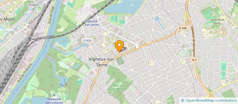 localisation de l'entreprise MONSIEUR CHRISTIAN FEUILLOLAY  VIGNEUX-SUR-SEINE