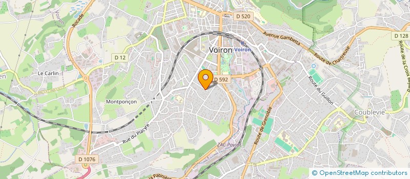 localisation de l'entreprise MONSIEUR CHRISTIAN FIEVET  CHAMBERY