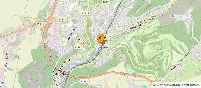 localisation de l'entreprise MONSIEUR CHRISTIAN FIGINI à LONGWY