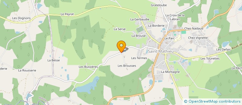 localisation de l'entreprise MONSIEUR CHRISTIAN FILLEUL à SAINT-MATHIEU