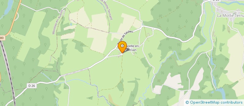 localisation de l'entreprise MONSIEUR CHRISTIAN FINOT  LA MOTTE-TERNANT