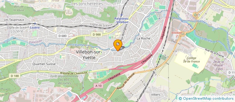 localisation de l'entreprise MONSIEUR CHRISTIAN FLANDA à VILLEBON-SUR-YVETTE