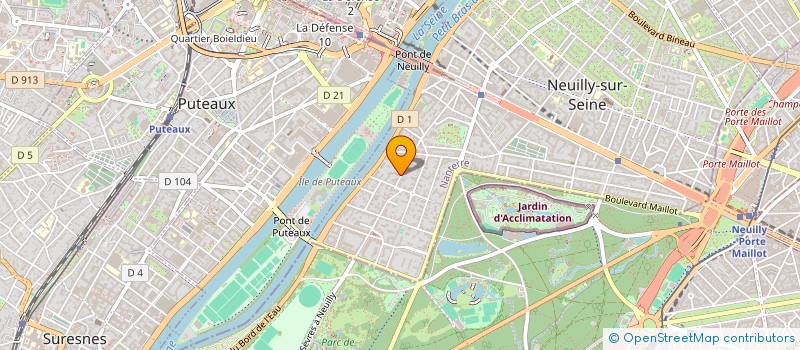 localisation de l'entreprise MONSIEUR CHRISTIAN FLEURY à NEUILLY-SUR-SEINE