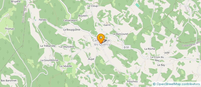 localisation de l'entreprise MONSIEUR CHRISTIAN FLORENTY  BESSE