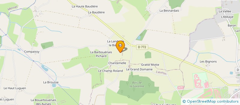 localisation de l'entreprise MONSIEUR CHRISTIAN FONTAINE  VAL D'ANAST