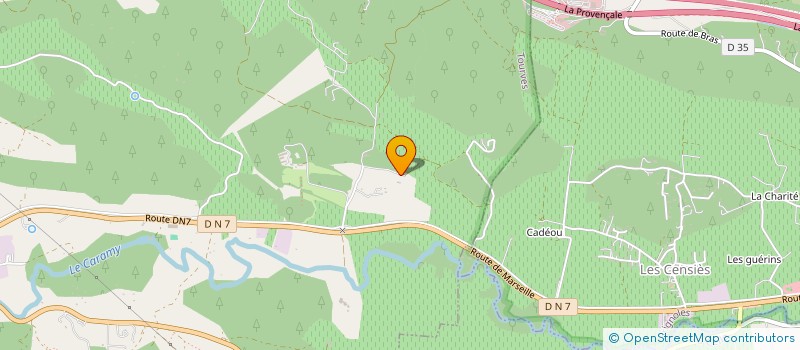 localisation de l'entreprise MONSIEUR CHRISTIAN FOTI  TOURVES