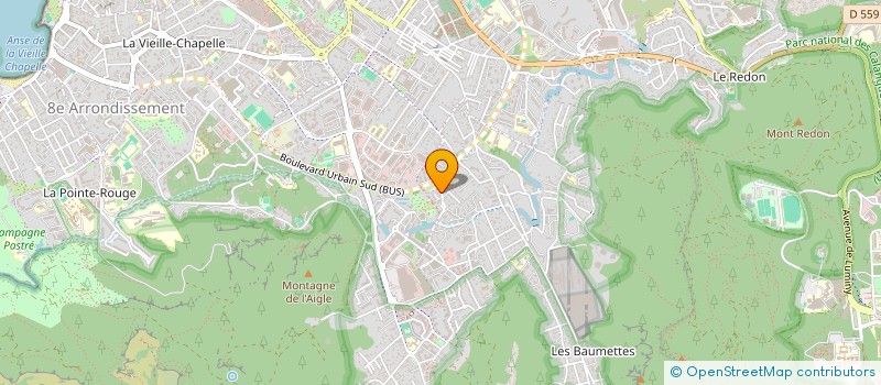 localisation de l'entreprise MONSIEUR CHRISTIAN FOUGERAND à MARSEILLE