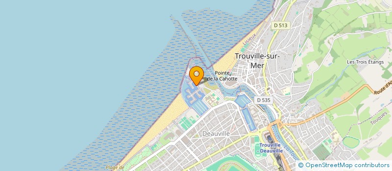 localisation de l'entreprise MONSIEUR CHRISTIAN FOUILLOY à DEAUVILLE