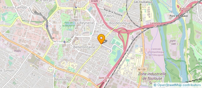 localisation de l'entreprise MONSIEUR CHRISTIAN FOURCADE à TOULOUSE