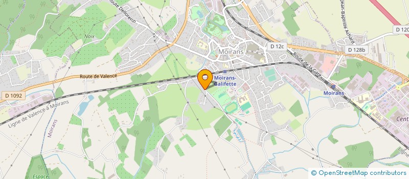 localisation de l'entreprise MONSIEUR CHRISTIAN FOURNIER à MOIRANS
