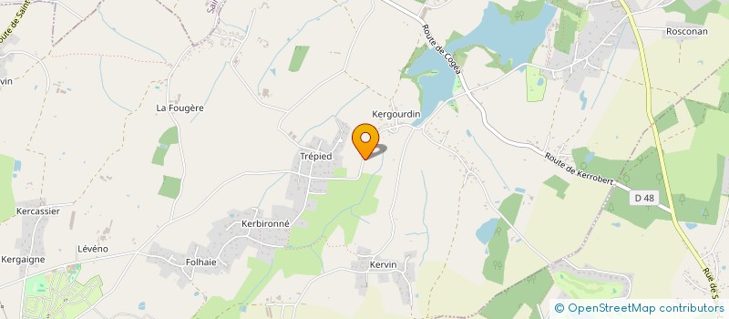 localisation de l'entreprise MONSIEUR CHRISTIAN FOURNIER  GUERANDE