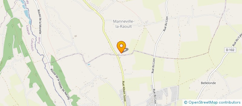 localisation de l'entreprise MONSIEUR CHRISTIAN FRANCOIS  BEUZEVILLE