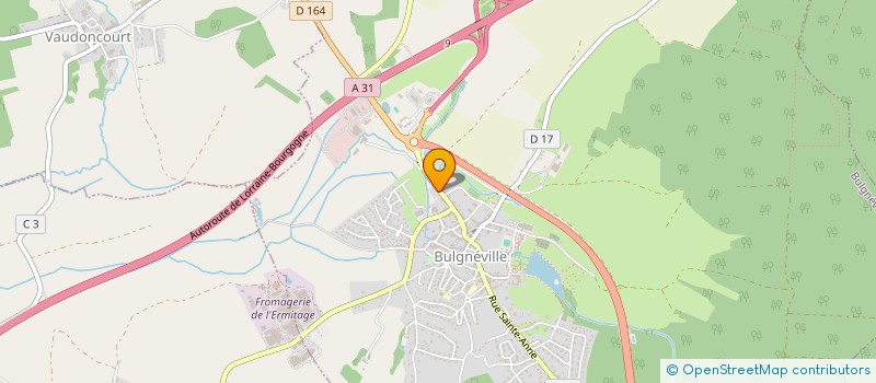 localisation de l'entreprise MONSIEUR CHRISTIAN FRANQUEVILLE  BULGNEVILLE