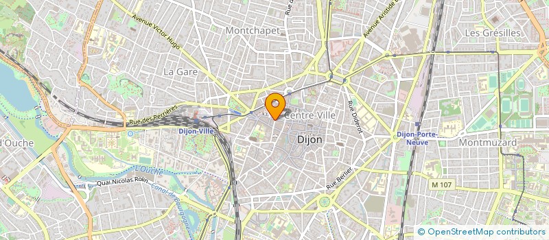 localisation de l'entreprise MONSIEUR CHRISTIAN FRAYSSE à DIJON