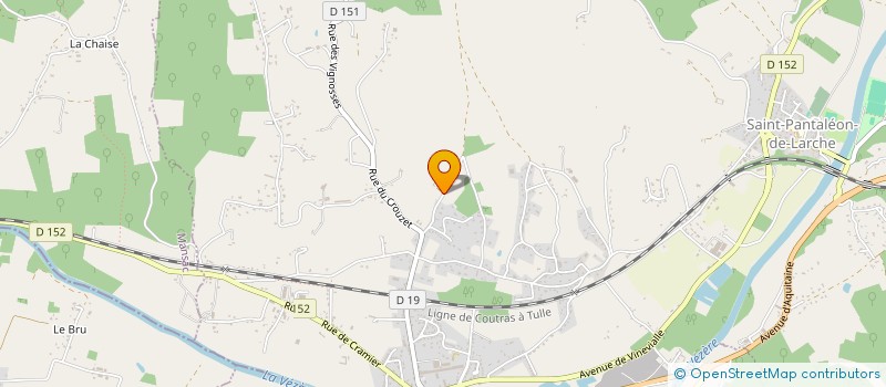 localisation de l'entreprise MONSIEUR CHRISTIAN FREYSSINET  SAINT-PANTALEON-DE-LARCHE