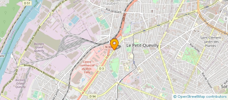 localisation de l'entreprise MONSIEUR CHRISTIAN FROMENT à LE PETIT-QUEVILLY