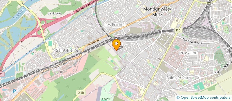 localisation de l'entreprise MONSIEUR CHRISTIAN FROMHOLZ à MONTIGNY-LES-METZ