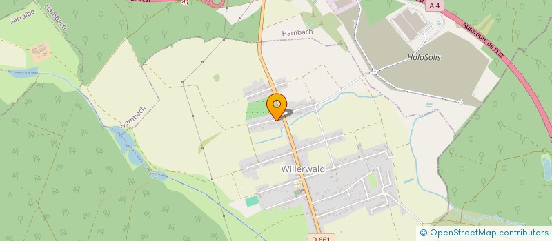 localisation de l'entreprise MONSIEUR CHRISTIAN FUHRMANN  LE VAL-DE-GUEBLANGE