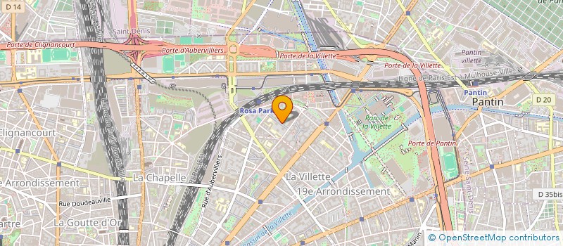 localisation de l'entreprise MONSIEUR CHRISTIAN-GAEL SAMBA  PARIS