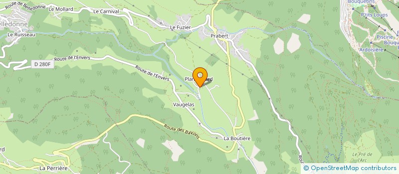 localisation de l'entreprise MONSIEUR CHRISTIAN GAILLARD  SAINTE-AGNES