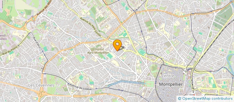 localisation de l'entreprise MONSIEUR CHRISTIAN GAILLARD à MONTPELLIER