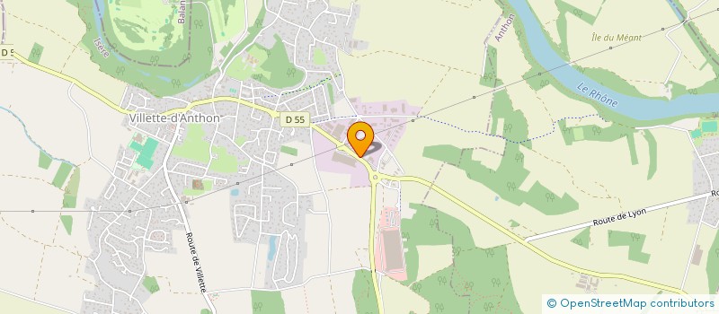 localisation de l'entreprise MONSIEUR CHRISTIAN GALEA  VILLETTE-D'ANTHON