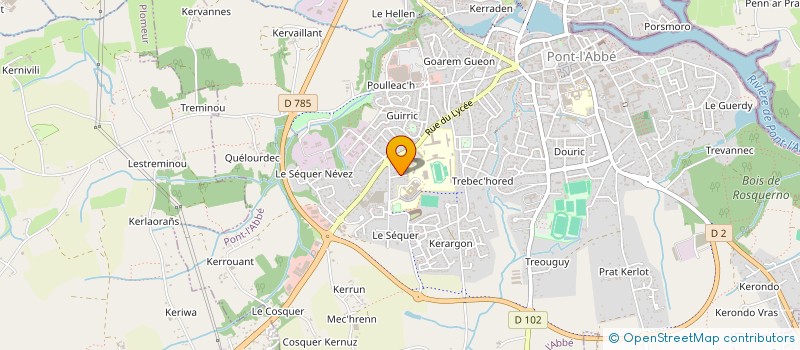 localisation de l'entreprise MONSIEUR CHRISTIAN GALES à PONT-L'ABBE