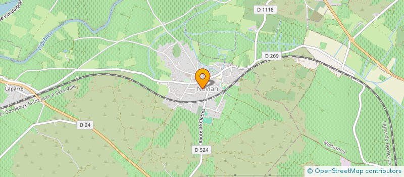 localisation de l'entreprise MONSIEUR CHRISTIAN GALINIER  VILLEDAIGNE