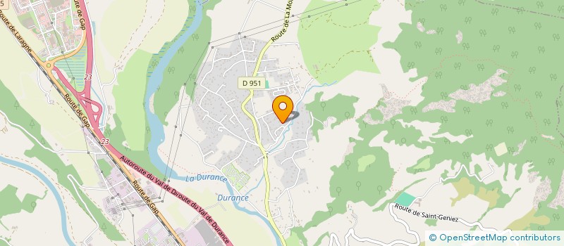 localisation de l'entreprise MONSIEUR CHRISTIAN GALLO  SISTERON