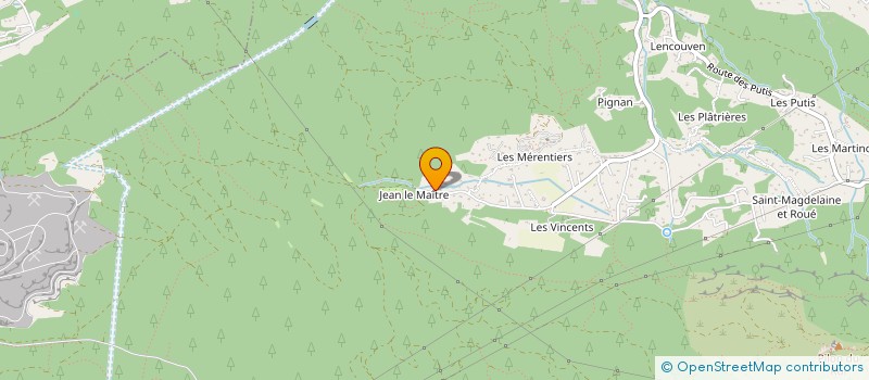 localisation de l'entreprise MONSIEUR CHRISTIAN GAMOTY  SIMIANE-COLLONGUE